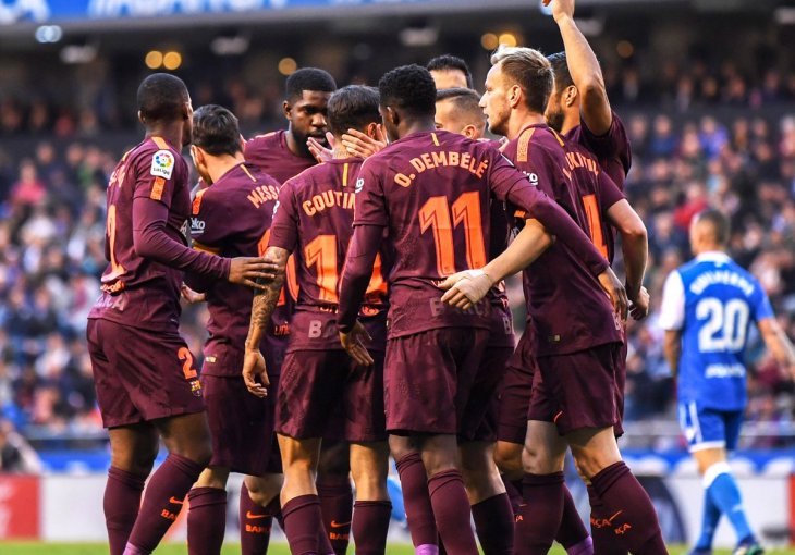Barcelona stigla do titule LaLige fenomenalnim golovima, hat-trick Messija