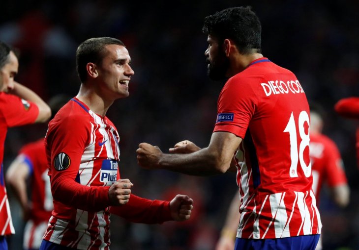 Griezmann i Costa mogu sve, Atletico Madrid slavio protiv Arsenala i prošao u finale Europa lige