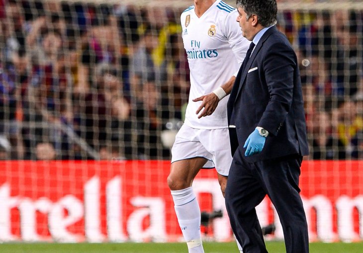ŠOK ZA REAL MADRID Poznata ozbiljnost povrede zbog koje je Ronaldo morao van igre na poluvremenu El Clasica