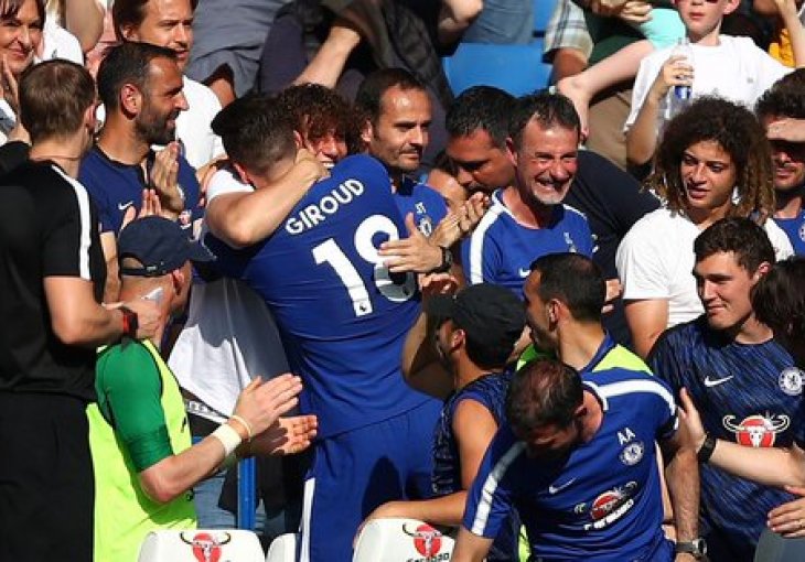 Chelsea je za sitniš dobio pravog lidera na terenu, Giroud objasnio zašto je tako srčano proslavio pogodak sa Davidom Luizom