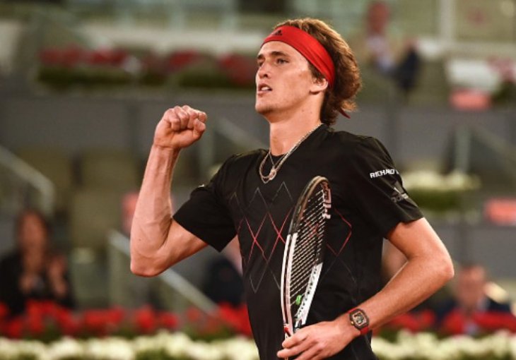 Alexander Zverev odservirao kao niko nikad i prošao u polufinale Madrida