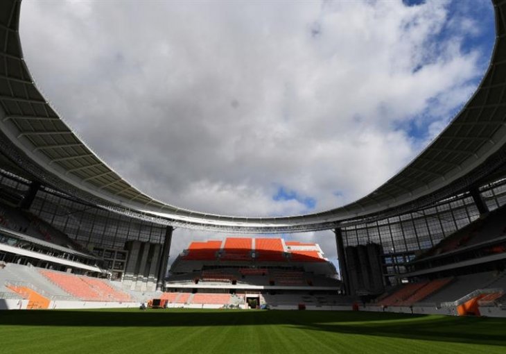 BOLJI POGLED NA GRAD NEGO NA GOL: Pogledajte kako sada izgleda onaj čudni stadion u Rusiji!