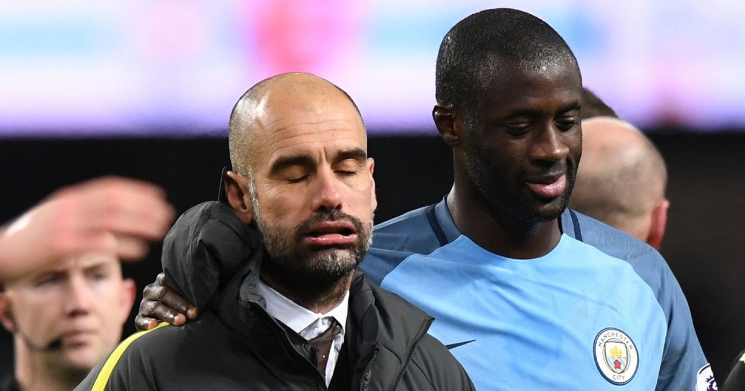 manchester-city-manager-pep-guardiola-and-yaya-toure-after-the-game
