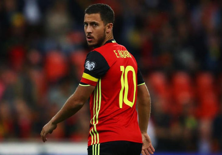 U Belgiji mogu odahnuti, Hazard samo lakše povrijeđen
