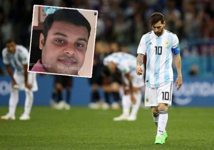 Messijev obožavatelj digao ruku na sebe nakon poraza Argentine: Ostavio oproštajnu poruku