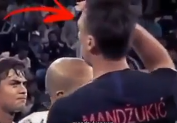 OVO SE NIJE VIDJELO Mandžukić ismijava Mascherana, a ovaj ga nagazio džonom