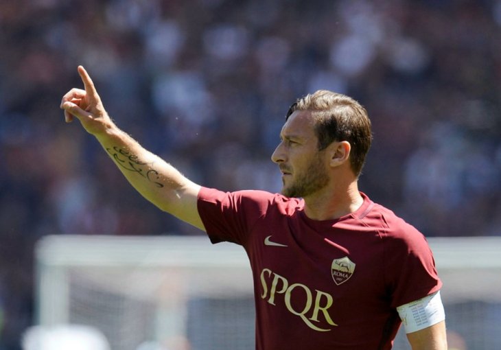 Totti primljen u Kuću slavnih fudbalskog kluba Roma