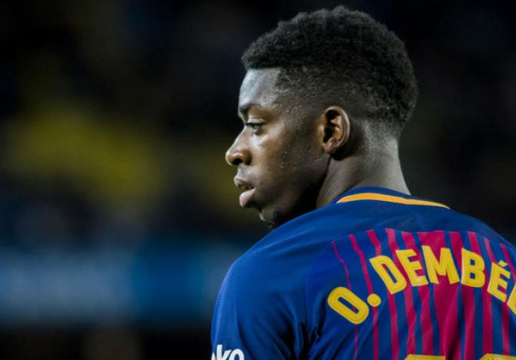 OVIM GESTOM POSTAO OMRAŽEN: Ousmane Dembele se slikao u dresu ljutog rivala i dobio ogromne kritike!