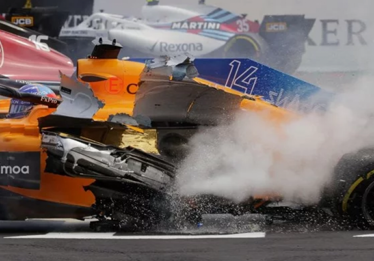 Alonso velikim sudarom okončao karijeru u Formuli 1
