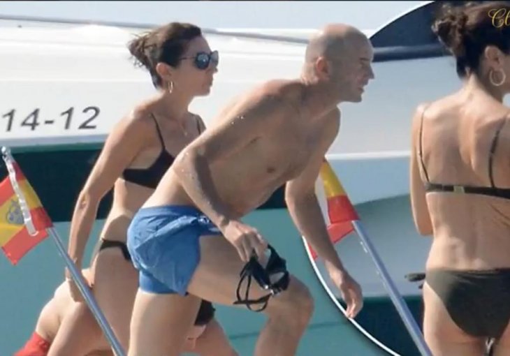 UHVAĆEN GO NA JAHTI: Zizou izgleda BRUTALNO, a kada mu vidite ženu NEĆETE MOĆI PRESTATI GLEDATI JE