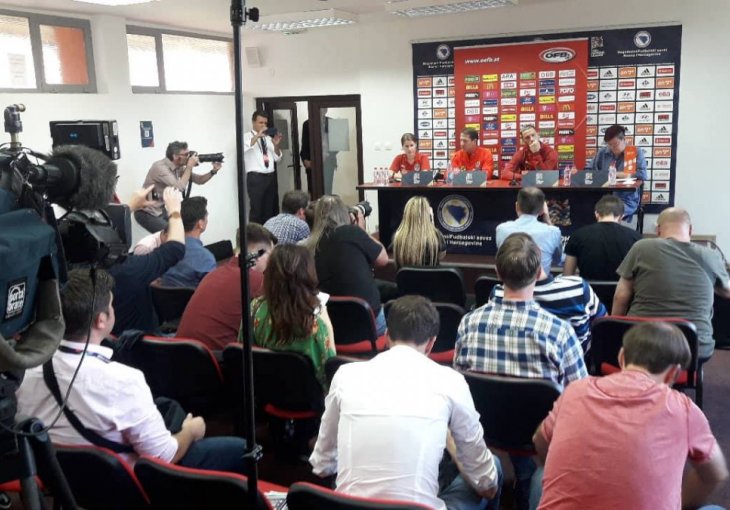 Rekordan broj austrijskih novinara stilgo u Zenicu pred veliki meč