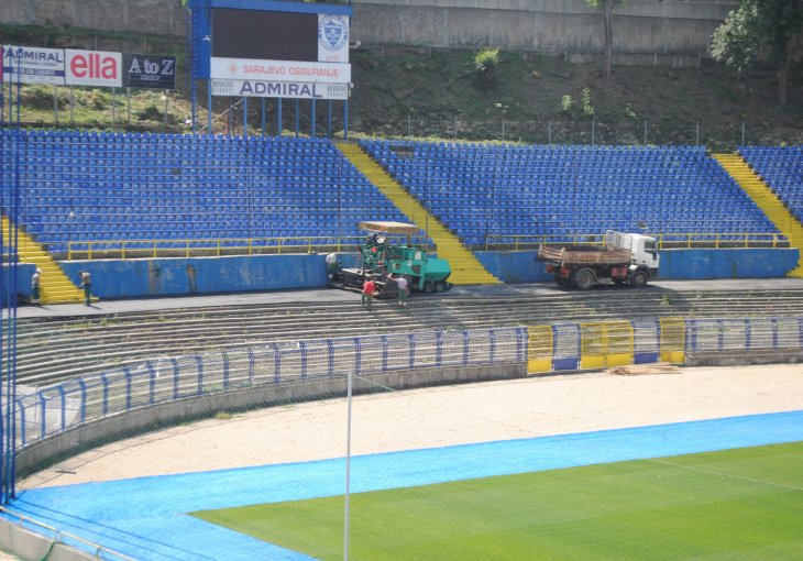 Na Grbavici se radi punom parom: Stadion SPREMAN za Sjevernu Irsku