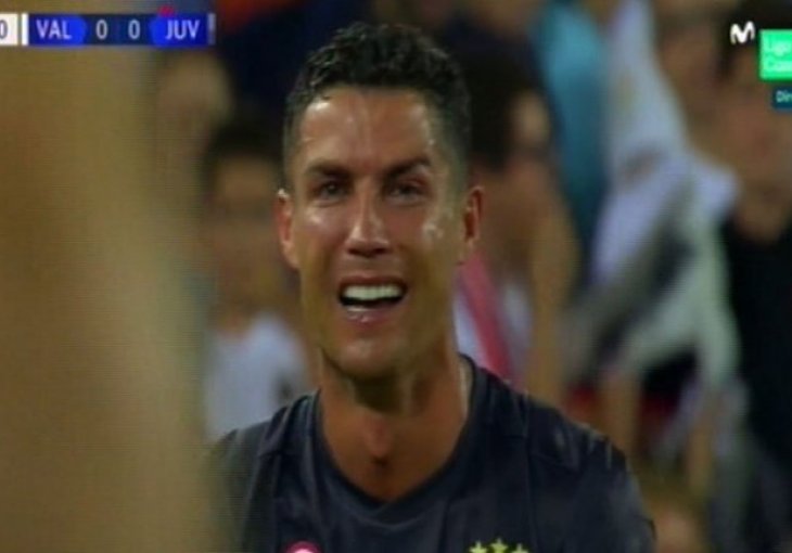 Ronaldo udario protivničkog igrača i dobio direktan crveni karton