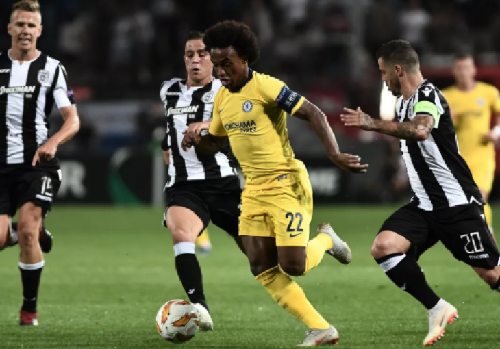 Europa liga: Chelsea siguran u Grčkoj, Sevilla nemilosrdna, Rangers do boda u Španiji