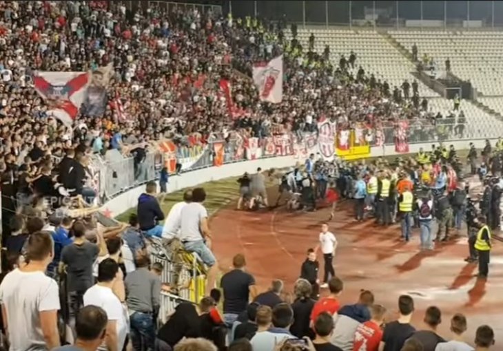 Navijači Zvezde žestoko se sukobili s braćom Rusima zbog bizarnog razloga