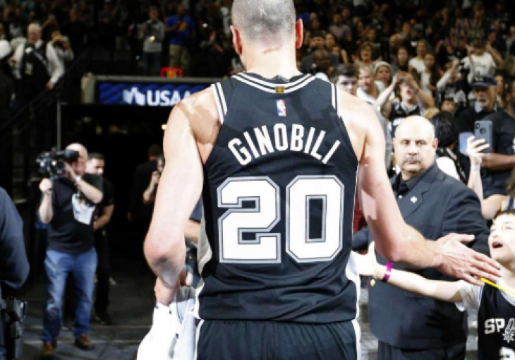 San Antonio povlači dres Manua Ginobilija