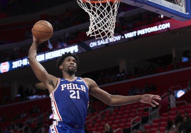 Philadelphia slavila protiv Detroita, dominantni Embiid odigrao sjajnu utakmicu!