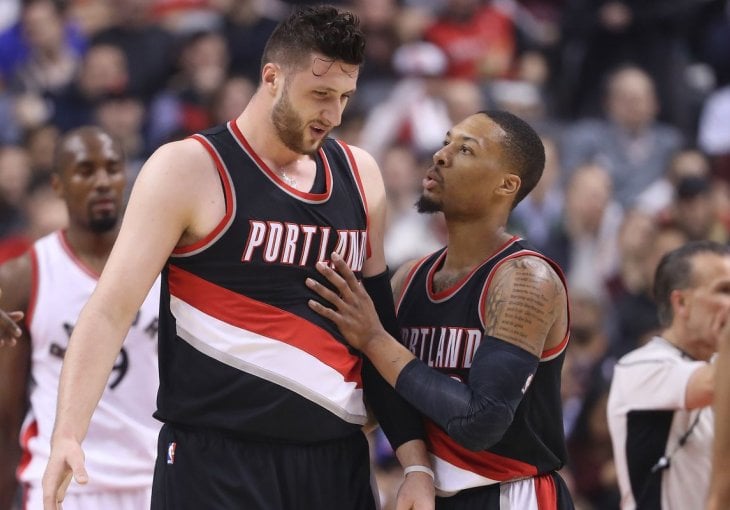 Nurkić se oglasio nakon povrede i obradovao navijače Portlanda i BiH: Ne gubiš ako si nokautiran...