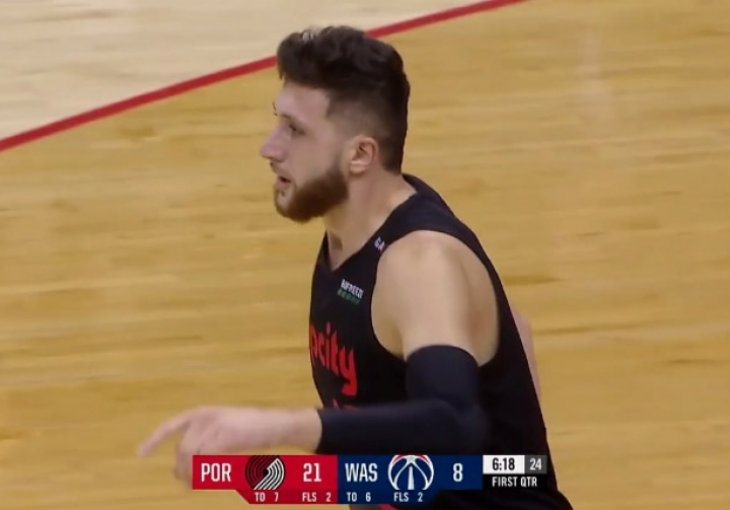 NURKIĆ PRIREDIO NEVIĐENI SHOW: Malo mu falilo do triple-doublea, ali svi pričaju samo o OVOME