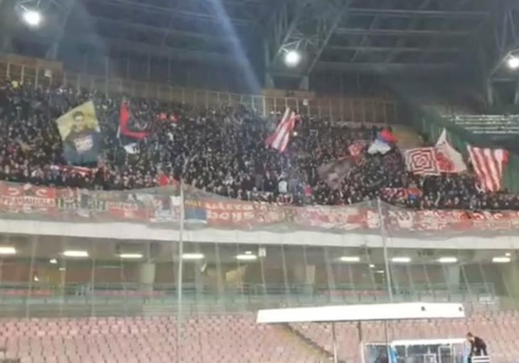 OVO ĆE SE PAMTITI DUGO GODINA: Pogledajte šta su Delije uradile u Napulju i posramile domaćine