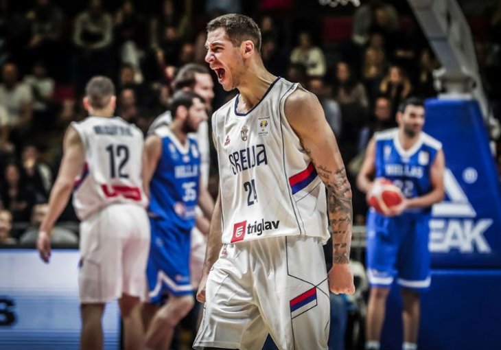 Srbija ubjedljivom pobjedom protiv Grčke stigla na korak do Mundobasketa!