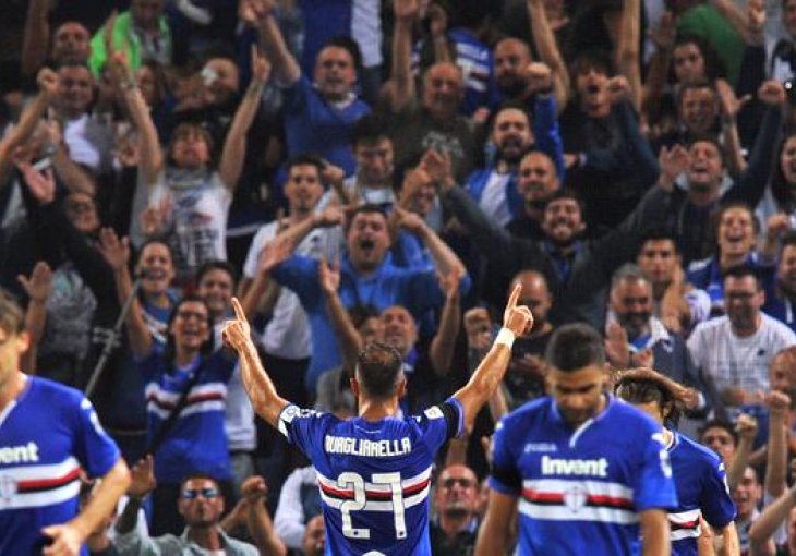 SINOĆ JE SAPONARA POSTAVIO REKORD SERIE A: Sjajni fudbaler Sampdorije zaludio ITALIJU pogotkom u 100. minuti