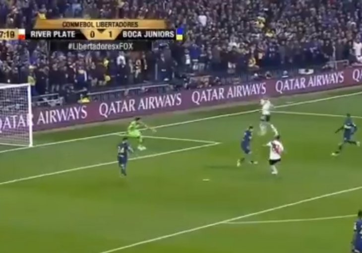 IDEMO U PRODUŽETKE! Pogledajte gol kojim je River izjednačio rezultat!