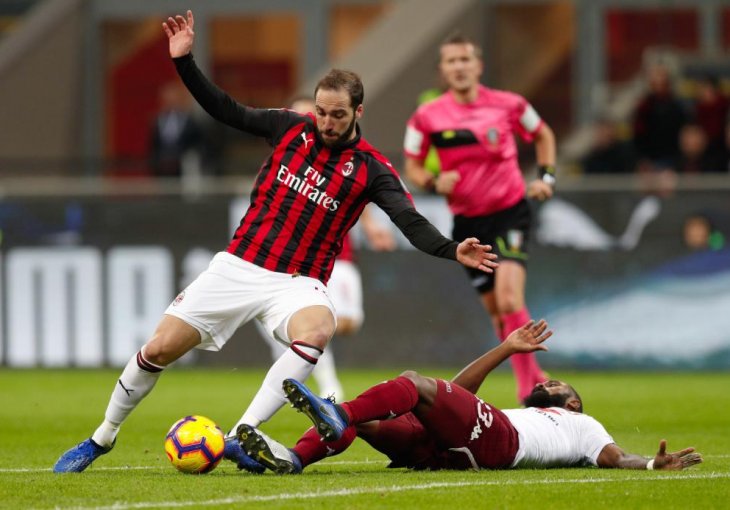 Milan u lošoj utakmici osvojio samo bod protiv Torina!