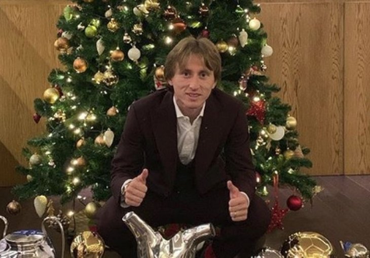 Luka Modrić na NAJORIGINALNIJI način čestitao Novu godinu