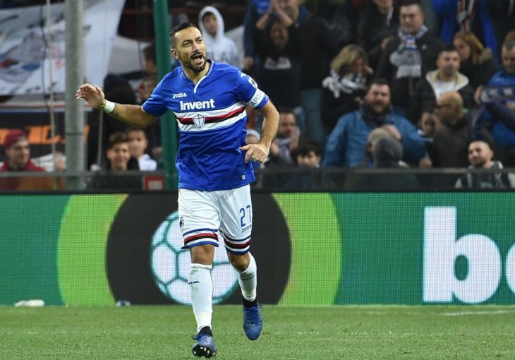 Golijada Fiorentine i Sampdorije, Quagliarella dostigao rekord slavnog fudbalera