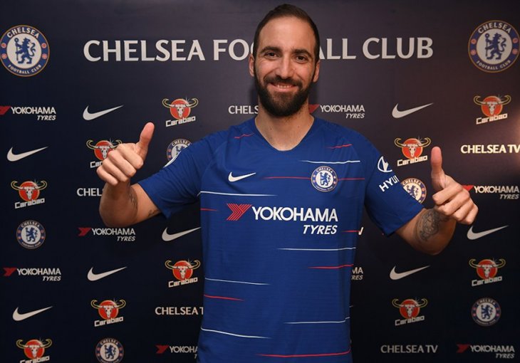 SLUŽBENO: Higuain u Chelseaju do kraja sezone, mogu ga otkupiti za 36 miliona eura