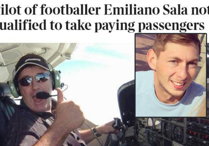 NEVJEROVATNO: Britanski Times došao do saznanja da je Salu prevozio pilot koji nema dozvole !
