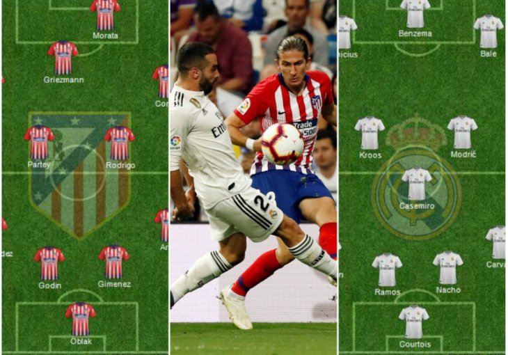 SOLARI PRIPREMIO NEKOLIKO IZNENAĐENJA, MORATA PROTIV 'SVOJIH' Ishod današnjeg derbija odredit će tijek prvenstva (GRAFIKA)