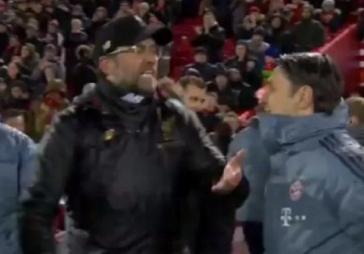 KRAJ MEČA NA ANFILEDU OBILJEŽIO SUKOB Klopp je poput LAVA nasrnuo na Kovača (VIDEO)