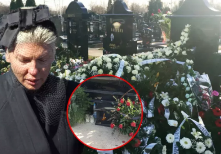 JELENA KARLEUŠA RANO JUTROS SAMA DOŠLA NA MAJČIN GROB: Kad su ugledali ovaj prizor, SRCE IM SE SLOMILO! (FOTO)