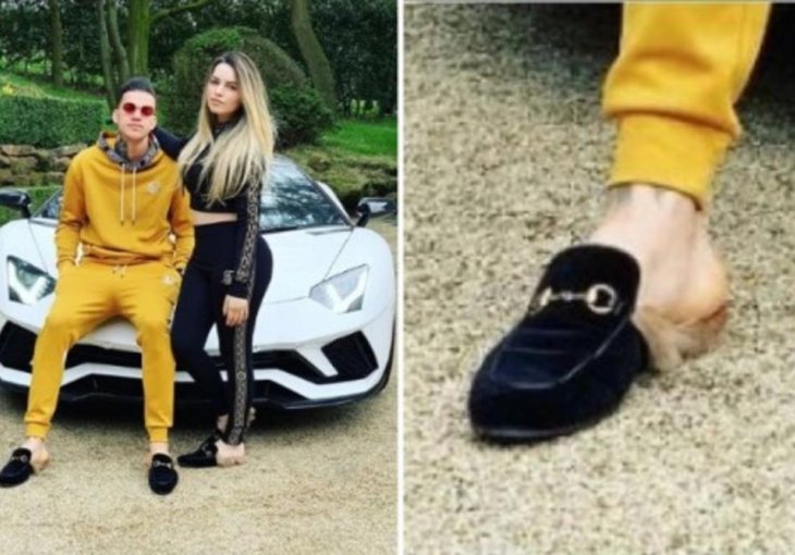 AH TI MILIONI: Pokazao bijesna kola, prelijepu djevojku i papuče od 750 eura