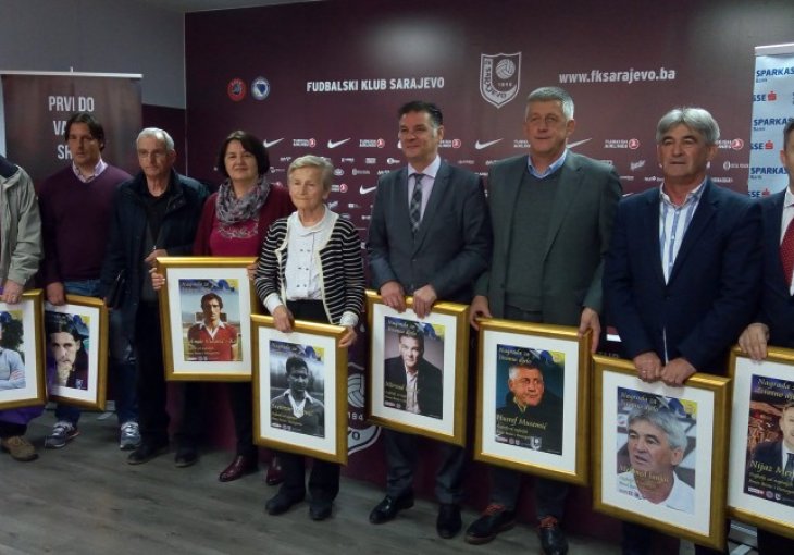 Najbolji od najboljih: U prostorijama FK Sarajevo uručena priznanja legendama kluba, nagrada posthumno i Kemalu Montenu