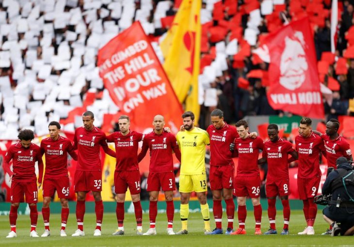 GODIŠNJICA VELIKE TRAGEDIJE Pogledajte kako je Anfield odao počast žrtvama