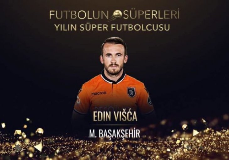 Veliko priznanje za našeg fudbalera: Edin Višća najbolji fudbaler turske lige