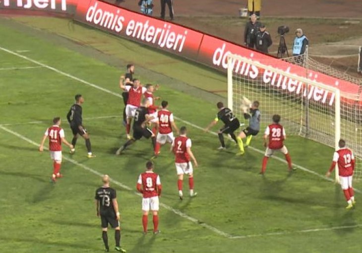 PARTIZAN POBIJEDIO NA DOMAĆEM TERENU U SUDIJSKOJ NADOKNADI: Drugi gol je u najmanju ruku sumnjiv, šta vi kažete ? (VIDEO)