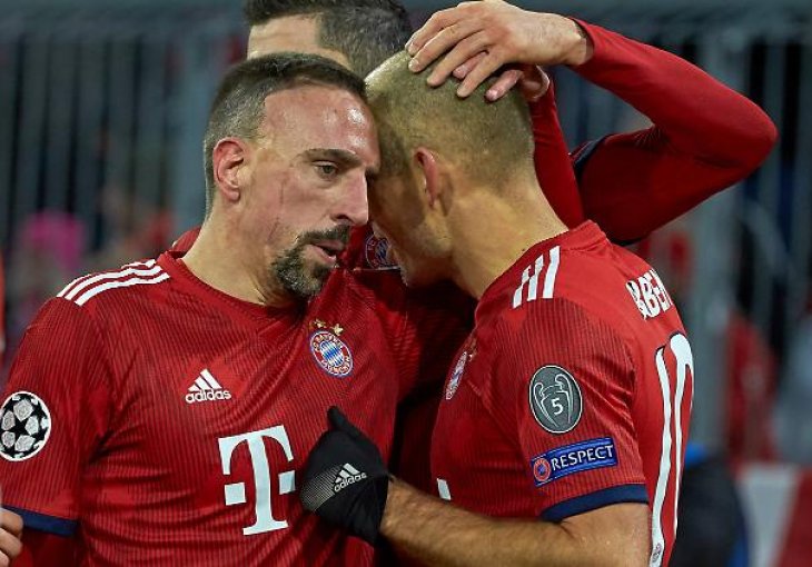 Ribery i Robben ronili suze, ovo je bilo teško za gledati!