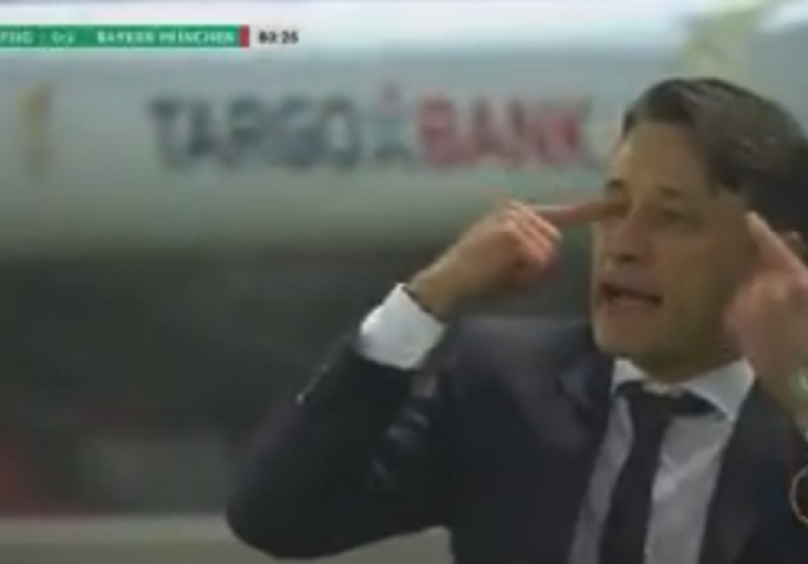 Kovač igračima davao upute, pa se ozlijedio prstom u oko 