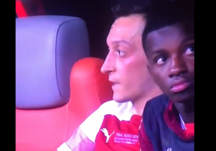 JE LI OVO BILA ZADNJA UTAKMICA ÖZILA U DRESU ARSENALA: Nijemac poludio, a kamera snimila njegovu psovku (VIDEO)