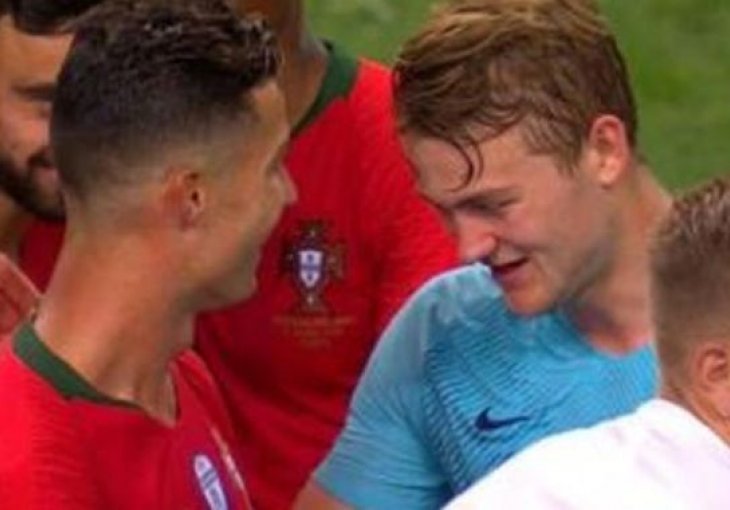 DE LIGT OSTAO ZATEČEN: Evo što ga je Ronaldo pitao nakon finala Lige nacija!