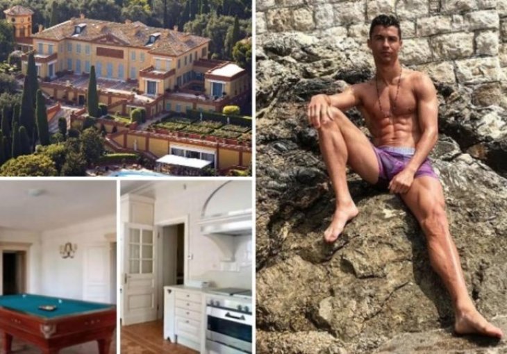 RONALDOVA VILA U TORINU IMA DVA TAJNA TUNELA I SPECIJALNI BUNKER: Sada su uveli kamere, kad su vidjeli UNUTRAŠNJOST NIJE IM BILO DOBRO! (FOTO)