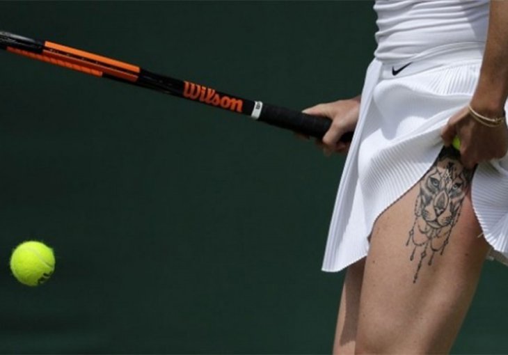ISPOD SUKNJICE KRIJE ZVIJER: Pogledajte fotke ukrajinske teniserke, jedan detalj posebno privlači pažnju