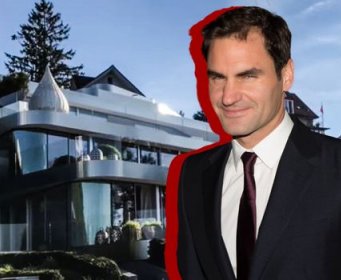 KAKVA PERVERZIJA OD VILE: Federer živi u staklenom dvorcu od 7 miliona €, kad vidite UNUTRAŠNJOST PAST ĆETE U TRANS (FOTO)