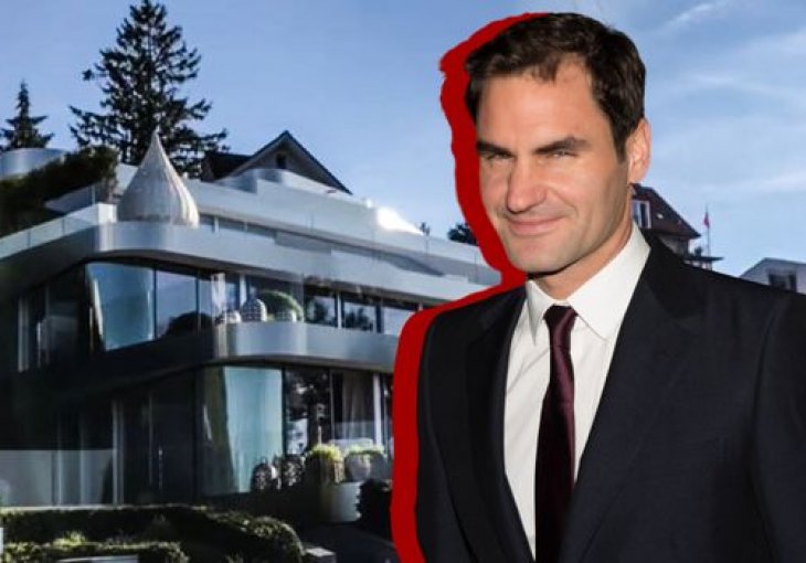 KAKVA PERVERZIJA OD VILE: Federer živi u staklenom dvorcu od 7 miliona €, kad vidite UNUTRAŠNJOST PAST ĆETE U TRANS (FOTO)