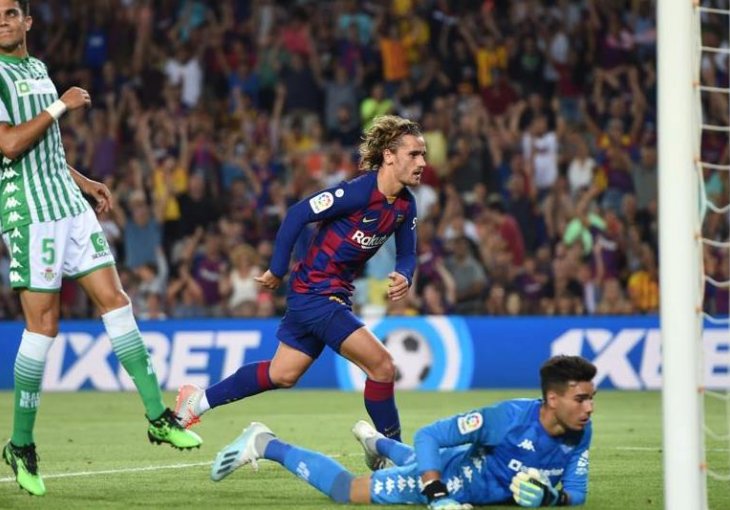 Betis poveo na Camp Nou pa razljutio Barcelonu: Griezmann potopio goste iz Seville