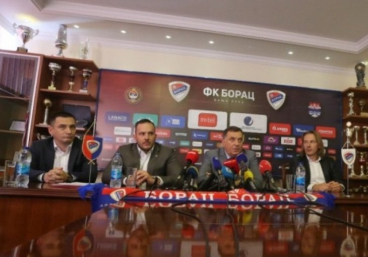NAKON JEDNOG TELEFONSKOG POZIVA: Na račun FK Borac uplaćeno milion maraka, NA ČIJEM ČELU JE DODIKOV...